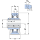 Подшипник SYJ 55 TF