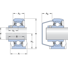 Подшипник SYWK 50 LTHR