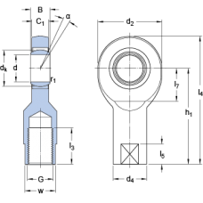 Подшипник SI 20 C