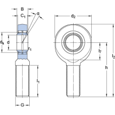 Подшипник SA 35 TXE-2LS