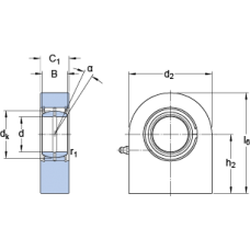 Подшипник SCF 20 ES