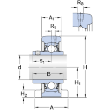 Подшипник SYFJ 25 TF