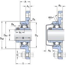 Подшипник FYTB 1.1/4 TF