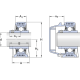 Подшипник SYWK 40 YTH