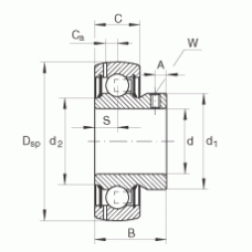 Подшипник GAY35-NPP-B