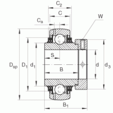 Подшипник GE25-KTT-B