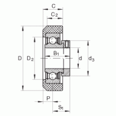 Подшипник RCRB25/57-FA106