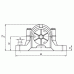 Подшипник SNV180-F-L + 222S.308 + DHV520