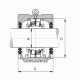 Подшипник SNV270-F-L + 222SM135-TVPA + DH530