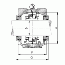 Подшипник SNV290-F-L + 222S.508 + TSV532