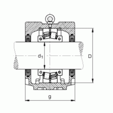 Подшипник SNV250-F-L + 222S.415-MA + FSV528