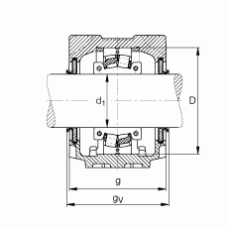 Подшипник SNV150-F-L + 222S.215 + DHV517