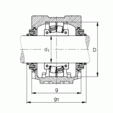 Подшипник SNV150-F-L + 222S.215 + TCV517