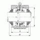 Подшипник SNV215-F-L + 222SM110-TVPA + TCV524