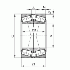 Подшипник 31306-A-N11CA-A50-90