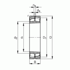 Подшипник 23026-E1-K-TVPB