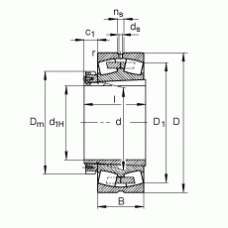 Подшипник 23960-B-K-MB + H3960