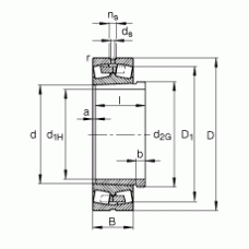 Подшипник 23948-K-MB + AH3948