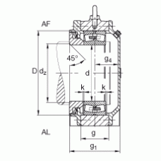 Подшипник BND3180-Z-T-AL-S