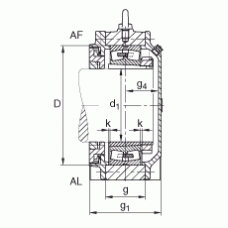 Подшипник BND2240-H-W-T-AL-S