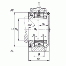 Подшипник BND3140-H-C-Y-AL-S