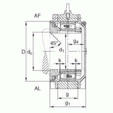 Подшипник BND2240-H-C-T-AL-S