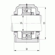 Подшипник SD540-N-FZ-BF-L + 22240K