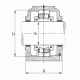 Подшипник SD540-N-FZ-BF-L + 222SM180-MA