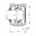 Подшипник SNV110-F-L + 222SM55-TVPA + TCV512