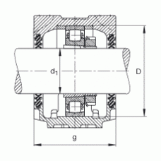 Подшипник SNV052-F-L + 20205K + H205X012 + DH505X012