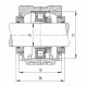 Подшипник SNV052-F-L + 20205K + H205X012 + TSV505X012