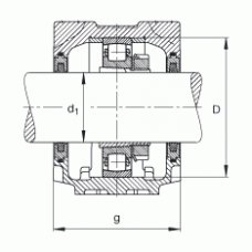 Подшипник SNV062-F-L + 20206K + H206X015 + FSV506X015