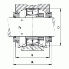 Подшипник SNV100-F-L + 21309K + H309 + TSV609