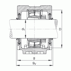 Подшипник SNV080-F-L + 21307K + H307 + DHV607