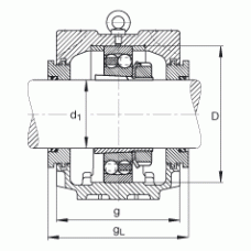 Подшипник SNV215-F-L + 2320K + H2320 + TSV620