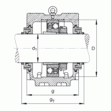 Подшипник SNV215-F-L + 1320K + H320 + TCV620