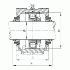 Подшипник SNV215-F-L + 20224K + H3024 + TCV524