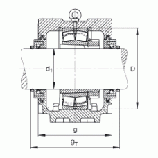 Подшипник SNV230-F-L + 22226K + H3126 + TCV526