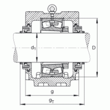 Подшипник SNV340-F-L + 22332K + H2332X508 + TCV532