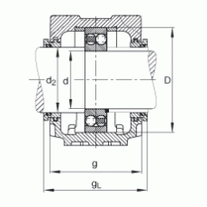 Подшипник SNV052-F-L + 2205 + TSV205