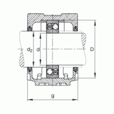 Подшипник SNV062-F-L + 1305 + FSV305