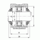 Подшипник SNV180-F-L + 20317 + TCV317