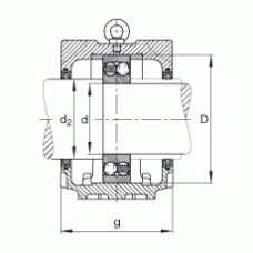 Подшипник SNV240-F-L + 1322 + FSV222