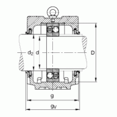 Подшипник SNV215-F-L + 1320 + DHV320