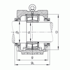 Подшипник SNV250-F-L + 22228 + TSV228