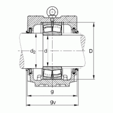 Подшипник SNV250-F-L + 22228 + DHV228