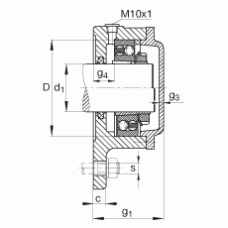 Подшипник F507-A-L + 1207K