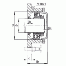 Подшипник F517-A-L + 1217K