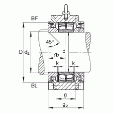 Подшипник BND2218-Z-Y-BL-S