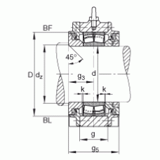 Подшипник BND2213-Z-T-BL-S